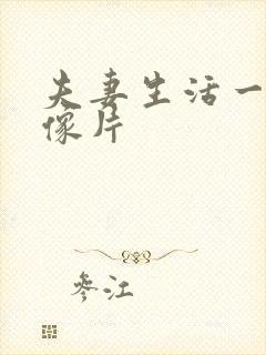 夫妻生活一级录像片