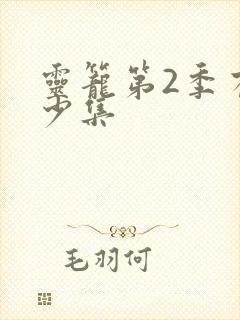 灵笼第2季有多少集