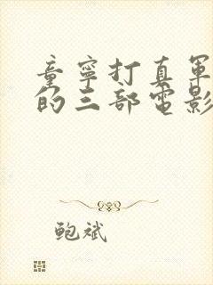 童宁打真军最火的三部电影