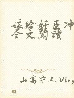 嫁给奸臣冲喜后全文阅读