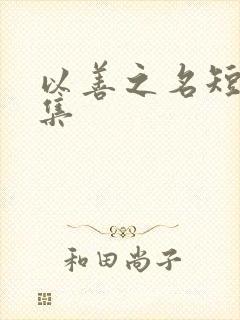 以善之名短剧全集