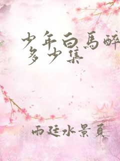 少年白马醉春风 多少集