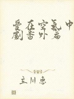 爱在空气中的泰剧番外篇