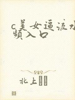 c美女逼流水视频入口