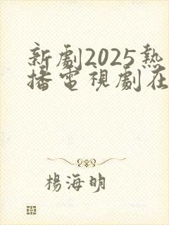 新剧2025热播电视剧在线观看