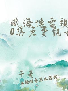 藏海传电视剧40集免费观看