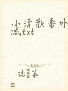 小清欢番外未删减txt