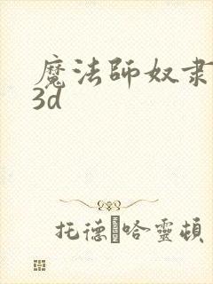 魔法师奴隶契约3d