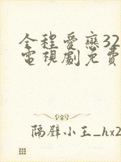 全程爱恋32集电视剧免费观看