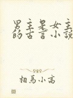 男主是女主兄长的古言小说