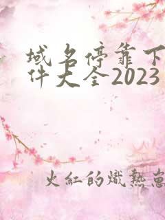 域名停靠下载软件大全2023