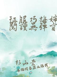 征服巧梅婶全文阅读无弹窗笔趣阁