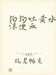 狗狗吐黄水带泡沫便血