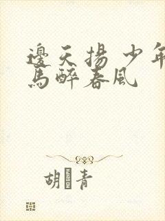 边天扬 少年白马醉春风
