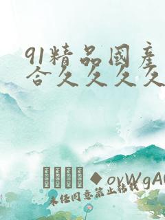 91精品国产综合久久久久白拍