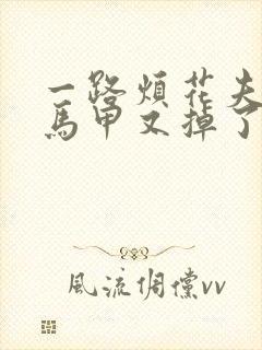 一路烦花夫人你马甲又掉了