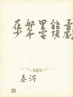 在哪里能看鸣龙少年电视剧