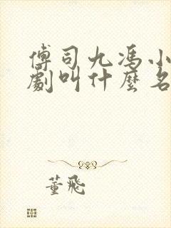 傅司九冯小草短剧叫什么名