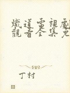 炽道电视剧在线观看全集免费播放