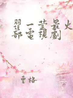 翟一莹最火的5部电视剧