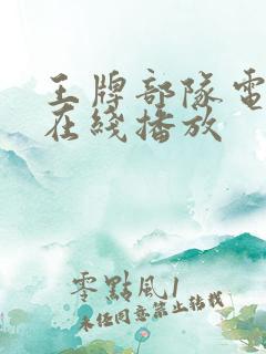 王牌部队电视剧在线播放