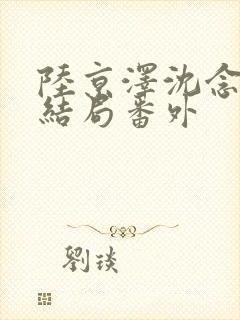 陆京泽沈念沈烟结局番外