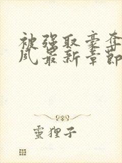 被强取豪夺后宁夙最新章节