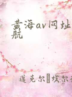 黄海av网址导航