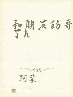 和朋友的哥哥做了h