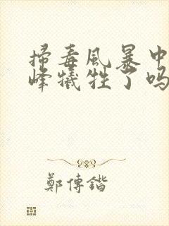 扫毒风暴中林强峰牺牲了吗