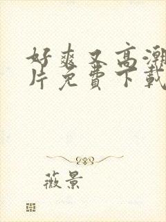 好爽又高潮的毛片免费下载