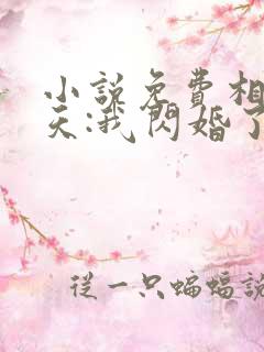 小说免费相亲当天:我闪婚了个千亿富翁