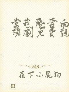 当我飞奔向你电视剧免费观看未删减版