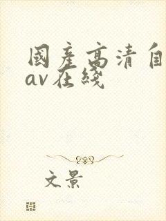 国产高清自产拍av在线