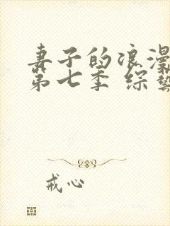 妻子的浪漫旅行第七季 综艺