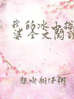 我的冰山总裁老婆 全文阅读