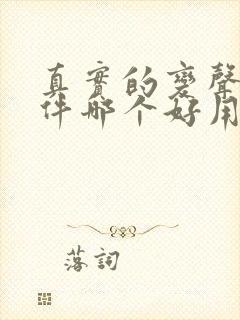 真实的变声器软件哪个好用