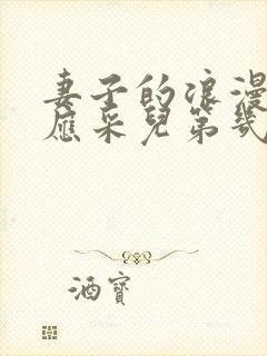 妻子的浪漫旅行应采儿第几季