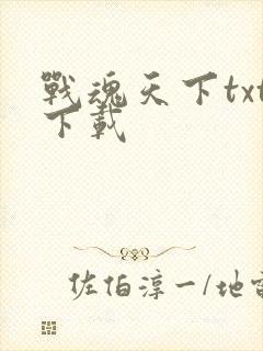 战魂天下txt下载