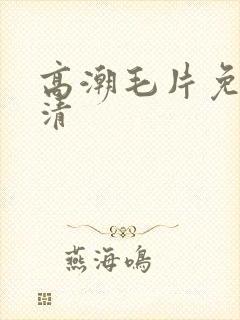 高潮毛片免费高清