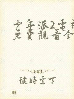 少年派2电视剧免费观看全集完整版