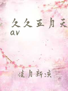 久久五月天蜜臀av