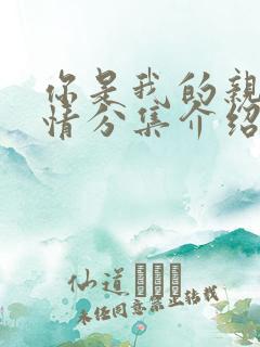 你是我的亲人剧情分集介绍