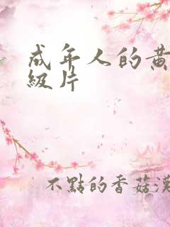 成年人的黄色一级片