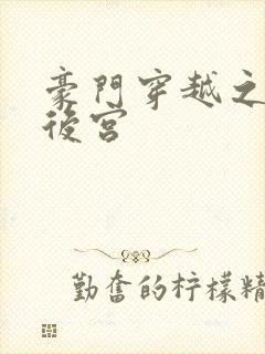 豪门穿越之娱乐后宫