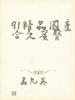 91精品国产综合久蜜臀