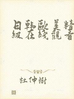 日韩欧美精品a级在线观看