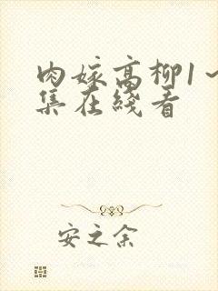 肉嫁高柳1～4集在线看