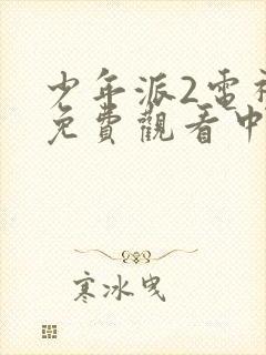 少年派2电视剧免费观看中文版