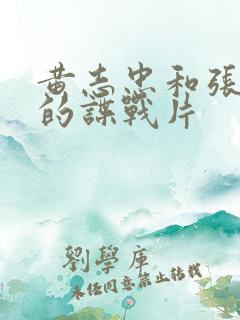 黄志忠和张译演的谍战片